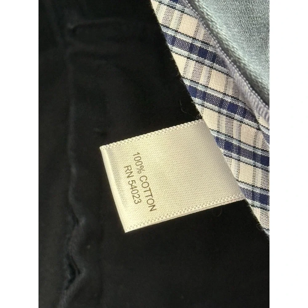 EUC Men Banana Republic Kentfield Pant blue chino blue cotton‎ sz 33x32 (30.5)